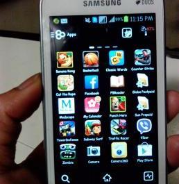 White Samsung Galaxy S Duos photo