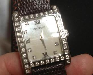 Paul Picot Diamond Watch, Mother of Pearl Dial, Authentic photo