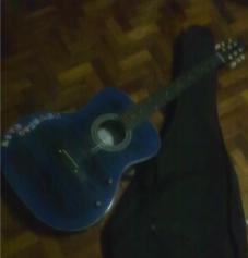 Acoustic Guitar with cloth case RUSH photo