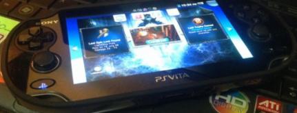 Sony PS Vita With 1 Game and 4GB MMC photo