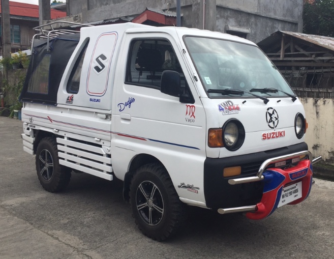 Suzuki multicab  carry with dropside canopy 2015, plus stainless topload, stainless bullbar, etc photo